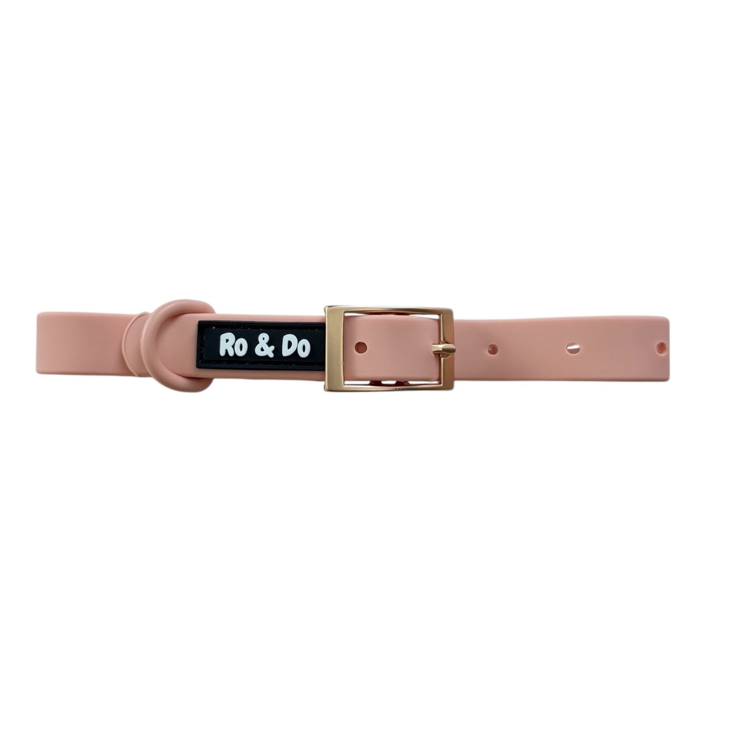 Rainy Tails Dog Collar in Pink